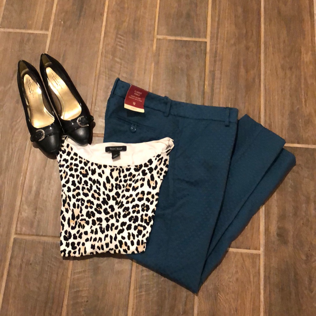 Classic Ankle Pant By Merona. Green Size 12